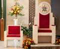 Papal Chair at St. Augustine of Canterbury